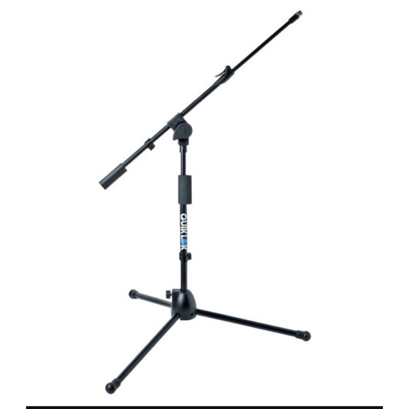 Quik lok a340bkam amp boom mic stand short (black)